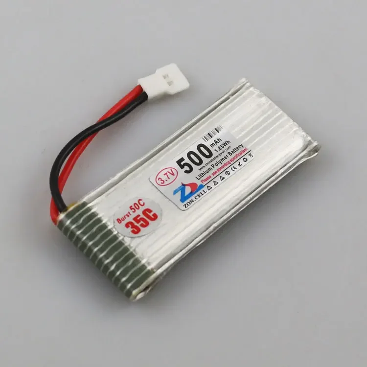 New Hot A In the core 500mAh 3.7V UAV helicopter power electric car lithium polymer battery 552050 Rechargeable Li-ion Cell