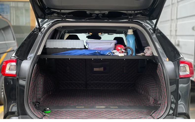 For Toyota RAV4 2019 2020 2021 2022 2023 Modular Storage Panel Shelf Modification Molle panel Rear Trunk Debris Rack Storage