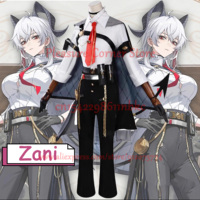 Game Wuthering Waves Zani Cosplay Costume Outfit Carnival Halloween Zani Cosplay Full Set Wig Shoes Role Play Suits Props