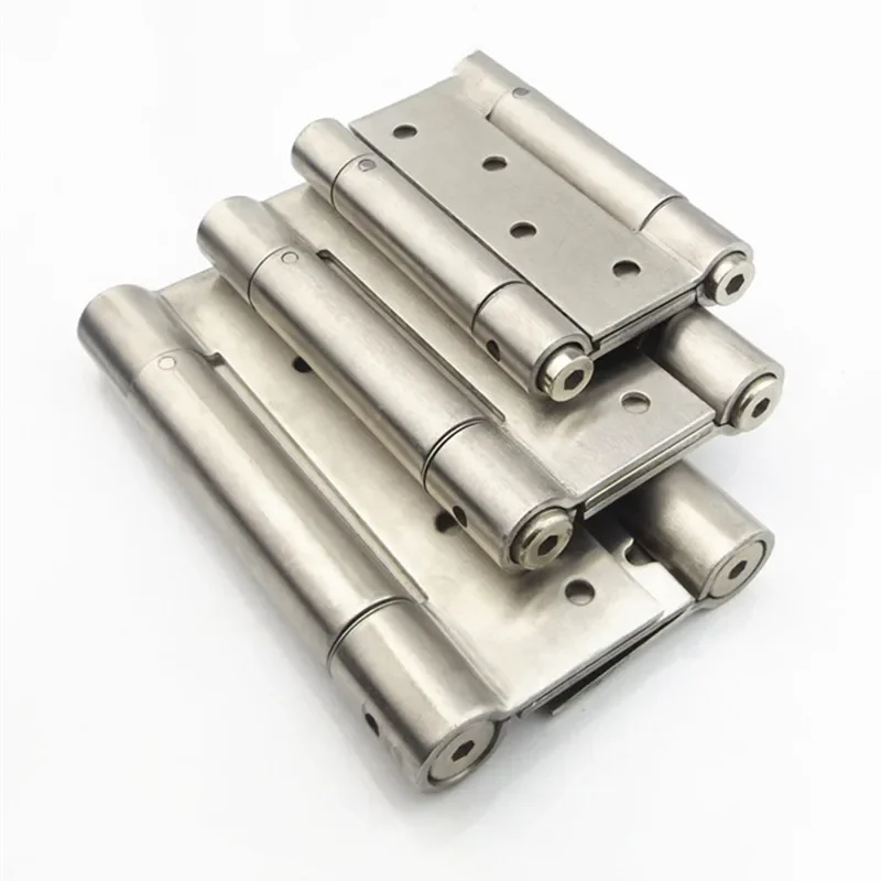 

Thicken Stainless Steel Two-way Door Opening Hinge Bedroom Door Spring Mute Bearing Hinges Furniture Hardware Tools Accessories