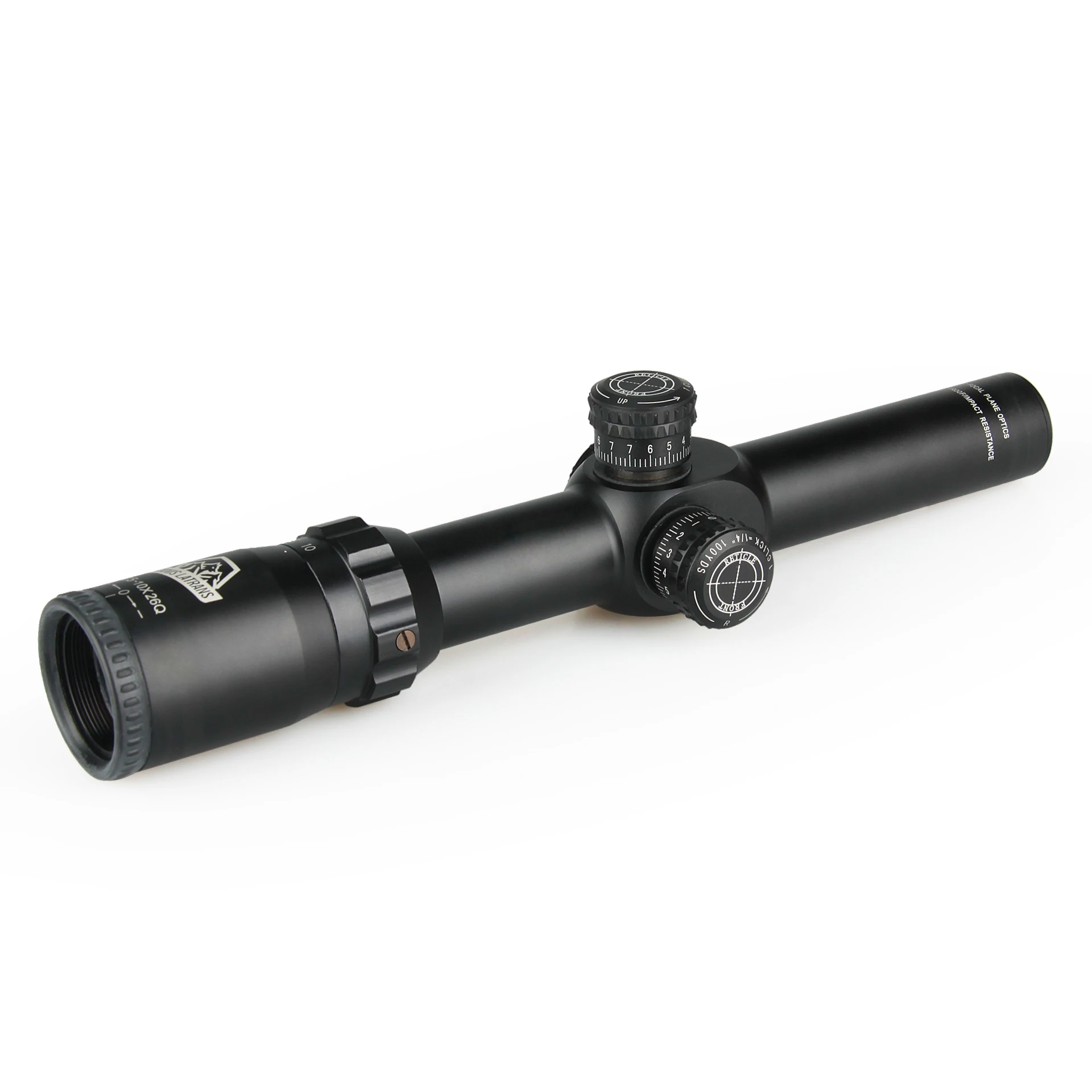 

Factory Wholesale In Stock 2.5-10X26FFP IR Tactical Lpvo Scope For Hunting Optical Telescope Sight