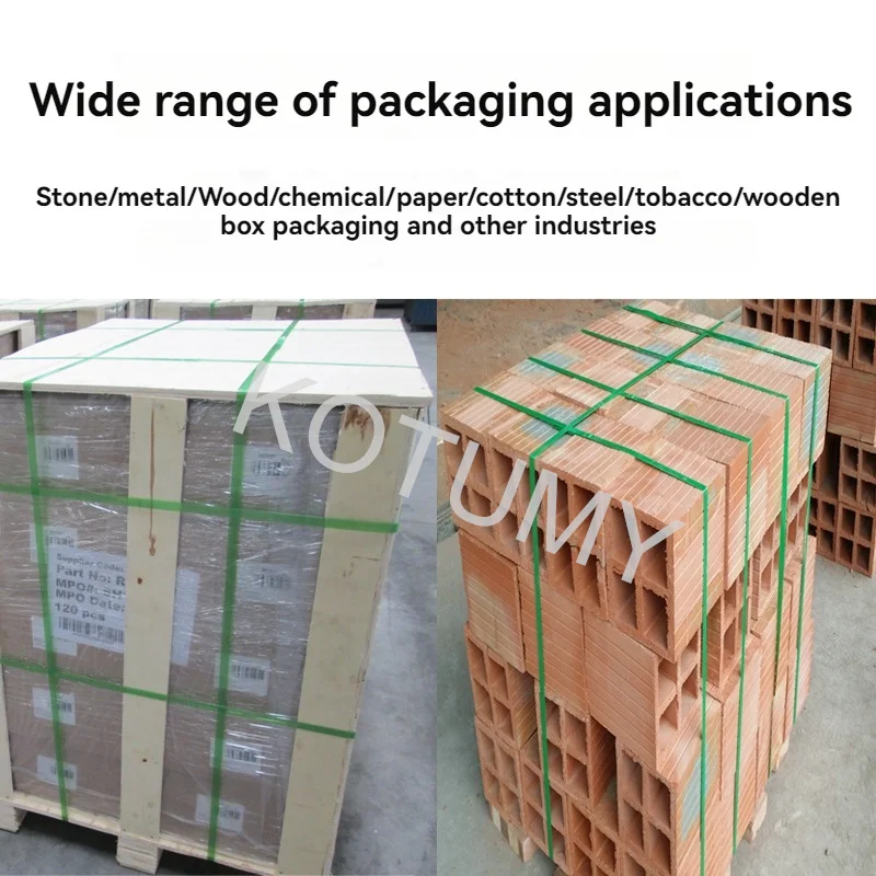 PP PET Belt Packing Machine Portable Electric Strapping Machine Strap Portable Semi-automatic Packaging Tool Hot Melting Baler