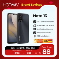 [Ship From Germany] HOTWAV Note 13 Smartphone 6.6'' HD+ 90Hz Android 13 8GB+128GB Octa-Core Mobile Phone 50MP 5160mAh Cellphone