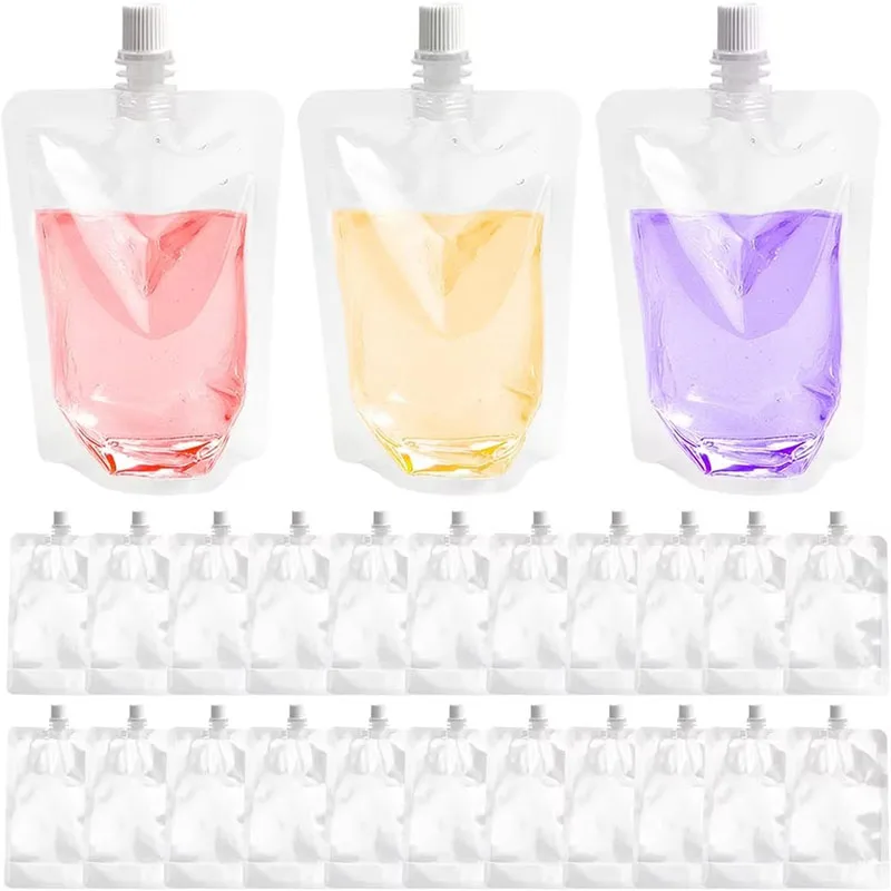 1/3/5/8/10Pcs Refillable Packaging Bags Travel Essentials Lotion Cosmetics Shampoo Shower Gel Portable Bags Makeup Fluid Bottles
