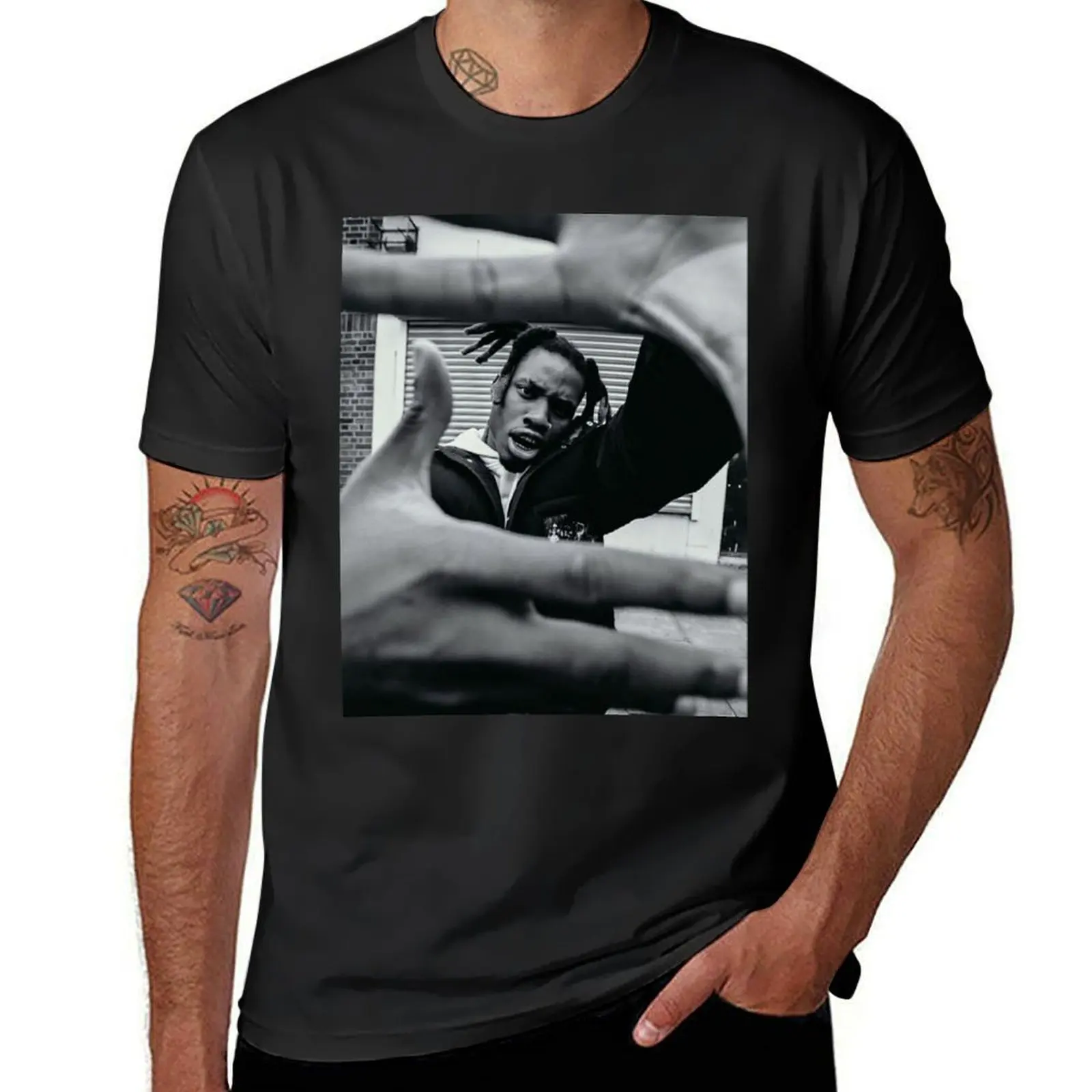 Denzel curry is an American singer and rapper T-Shirt plus size tops hippie clothes men clothing