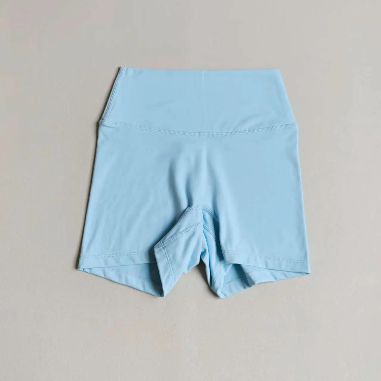 Nude Skin-friendly Yoga Shorts High-waisted Hip Lifting Tights Breathable Quick-drying Training Running Fitness Hot Pants Summer