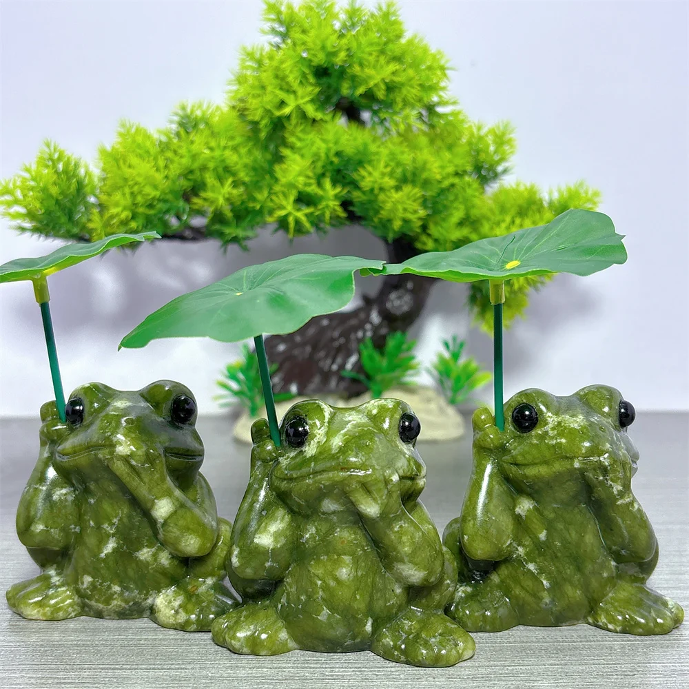 Jasper Frog Free Form Natural Crystal Lucky Quartz Stone Garden Reiki Gifts Healing Energy Love Home Decoritem Room Decor