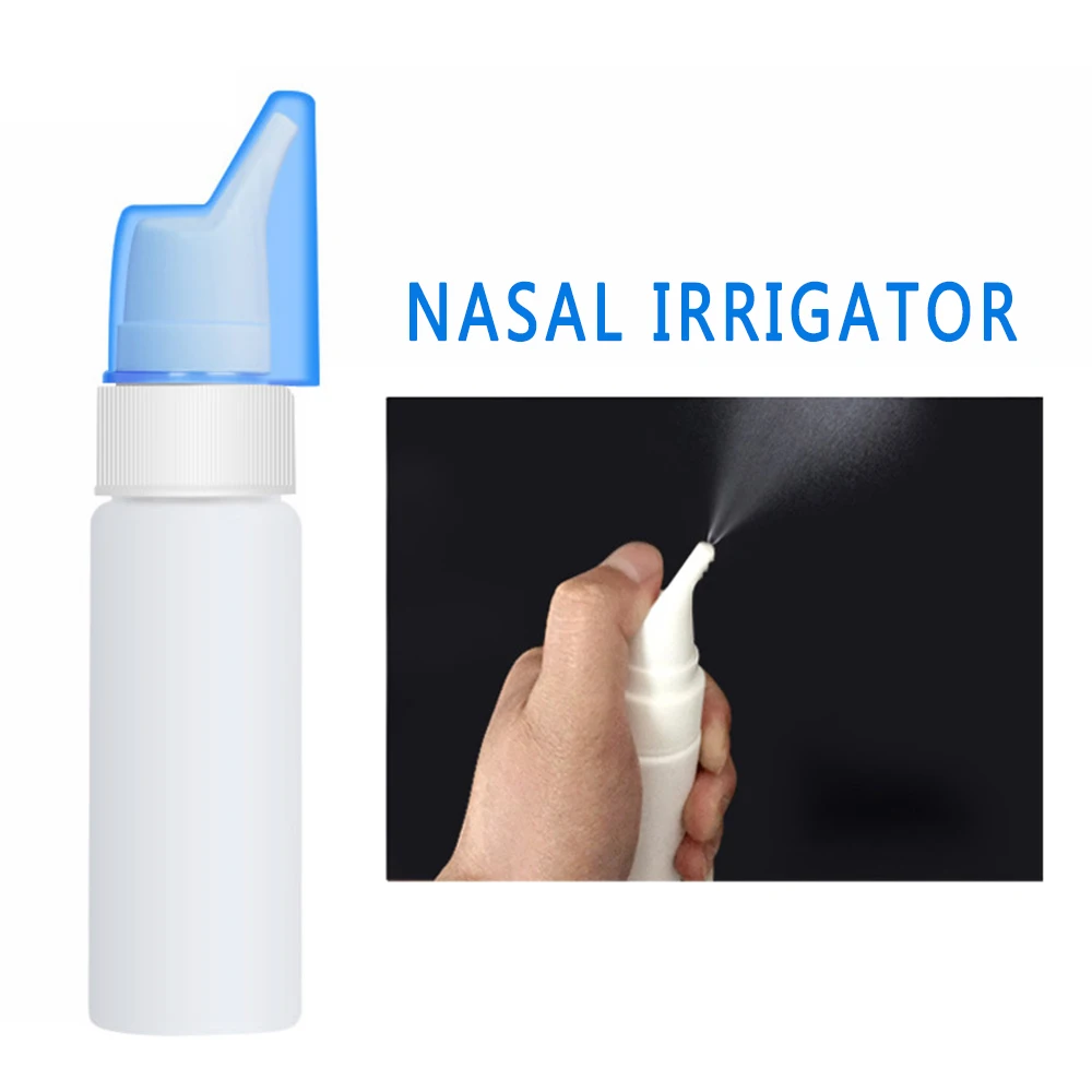 1/2 70ML Portable Travel Nasal Spray Nasal Wash Empty Spray Bottle Rhinitis Treatment Multi-purpose Spray Liquid Storage Bottle