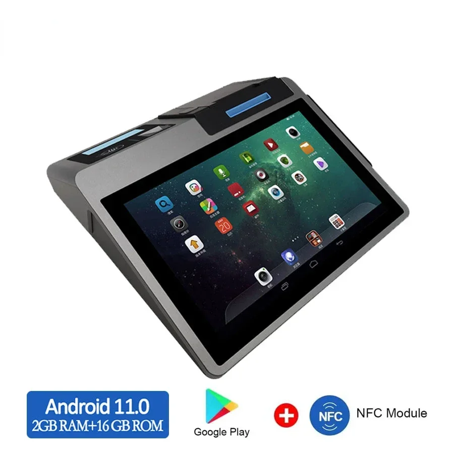 ZCS Z100 mini portable cash register All-in-one payment terminal 58mm 80mm android 11.0 desktop pos systems machine for store