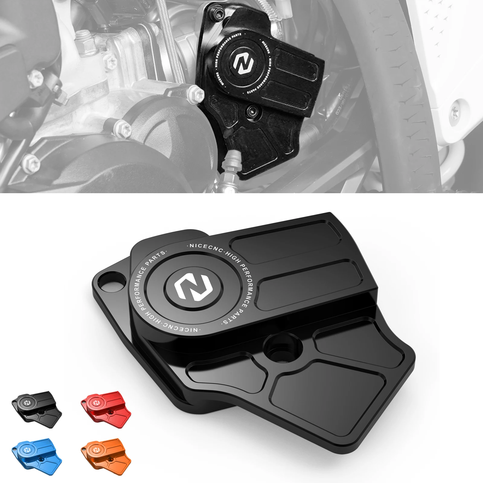 

NICECNC For Husqvarna TE 300 TE 250 TE 150 TBI 2024-2025 TC 125 TC 250 TX 300 2023-2025 TPS Throttle Body Guard For KTM EXC 300