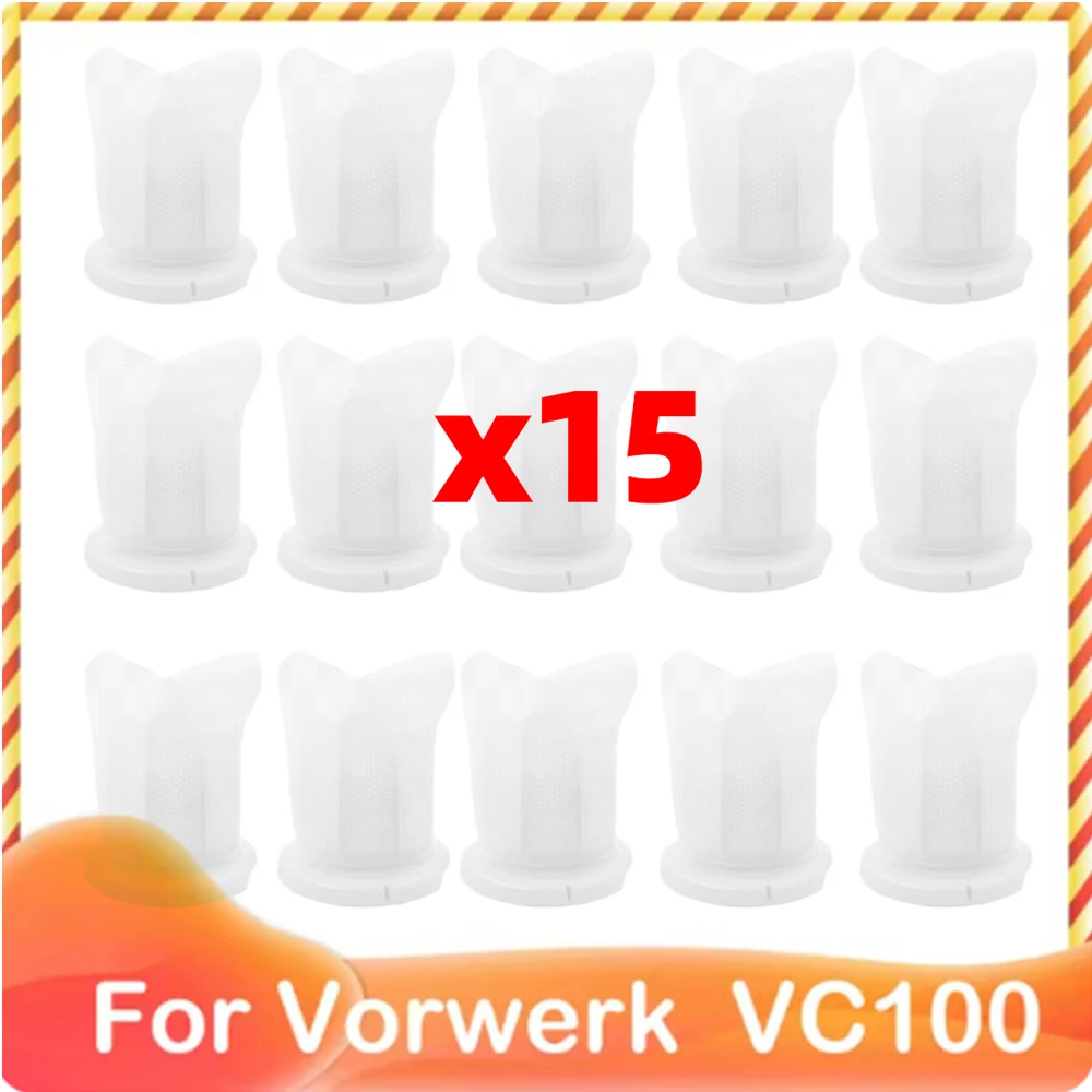 For Vorwerk Kobold VC100 Handheld Vacuum Cleaner Inner Hepa Filter Accessories Replacement Spare Kit Soft