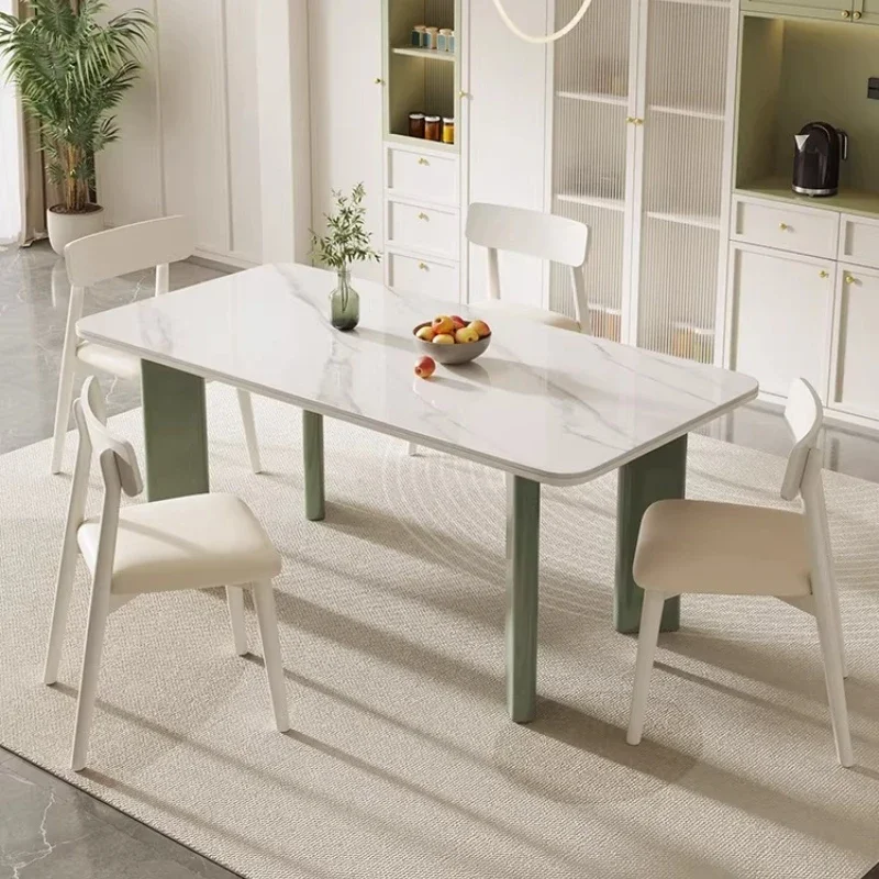 Home Cream Wind Rock Board Dining Table 4 Chairs Dining Rooms Tables Pliante Kitchen Furniture Coffee Tables Rooms Desk Chair