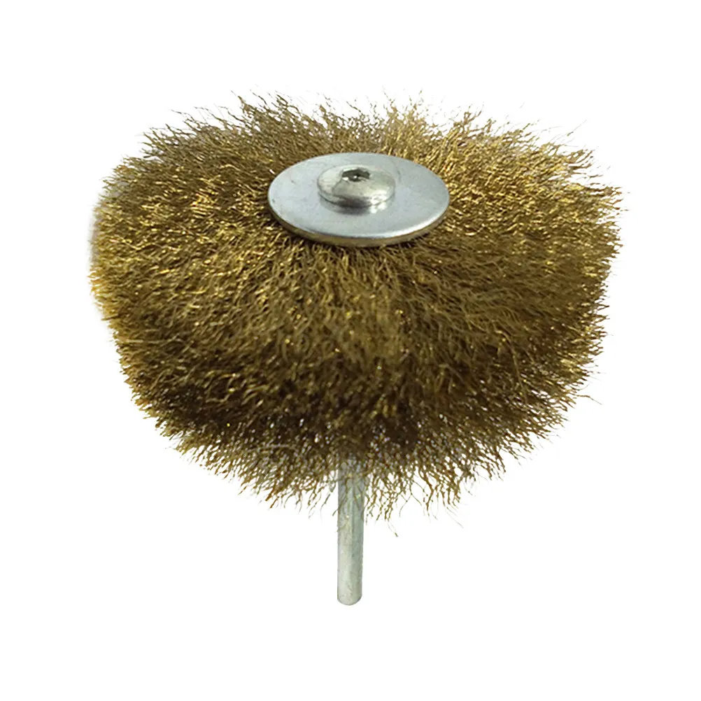 Steel Wire Polishing Abrasive Wheel Brush Drill Accessory for Rotary Tools Surface Cleaning Rust Removal Polishing view 2