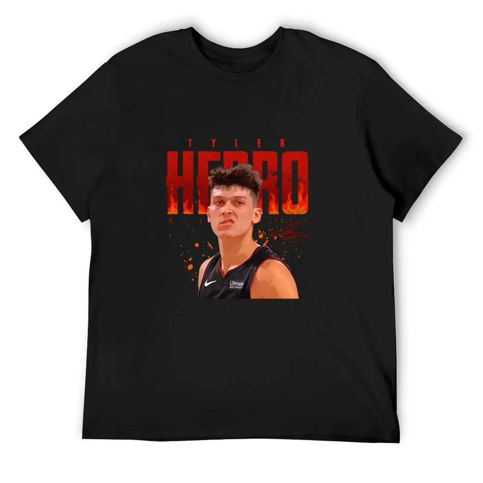 

Tyler Herro T-Shirt summer shirt Louboutins cheap stuff T-shirts oversize mens designer t shirt