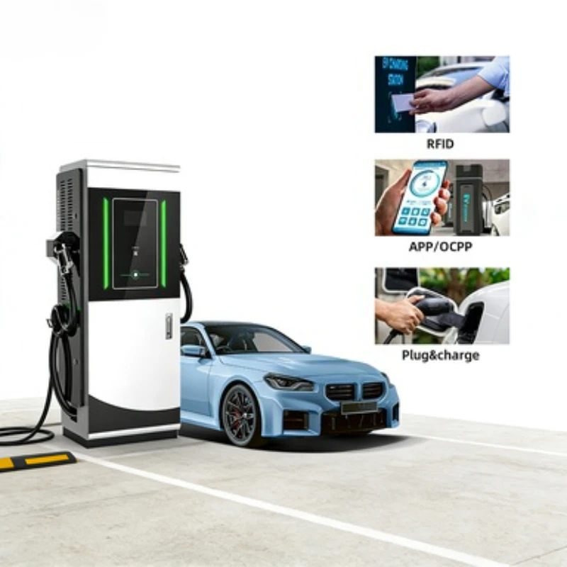 40KW Integrated DC EV Charger Stable Performance For Outdoor Use