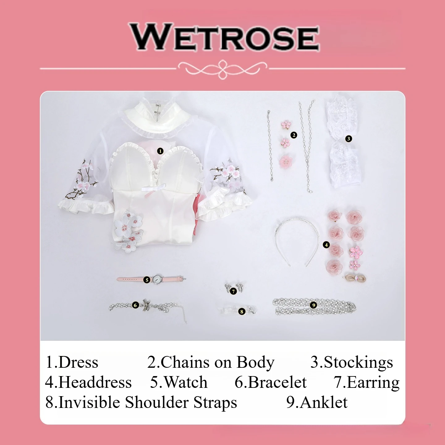 【Wetrose】الطلب المسبق من أزياء Nikke Goddess of Victory دوروثي شيونغسام التأثيرية