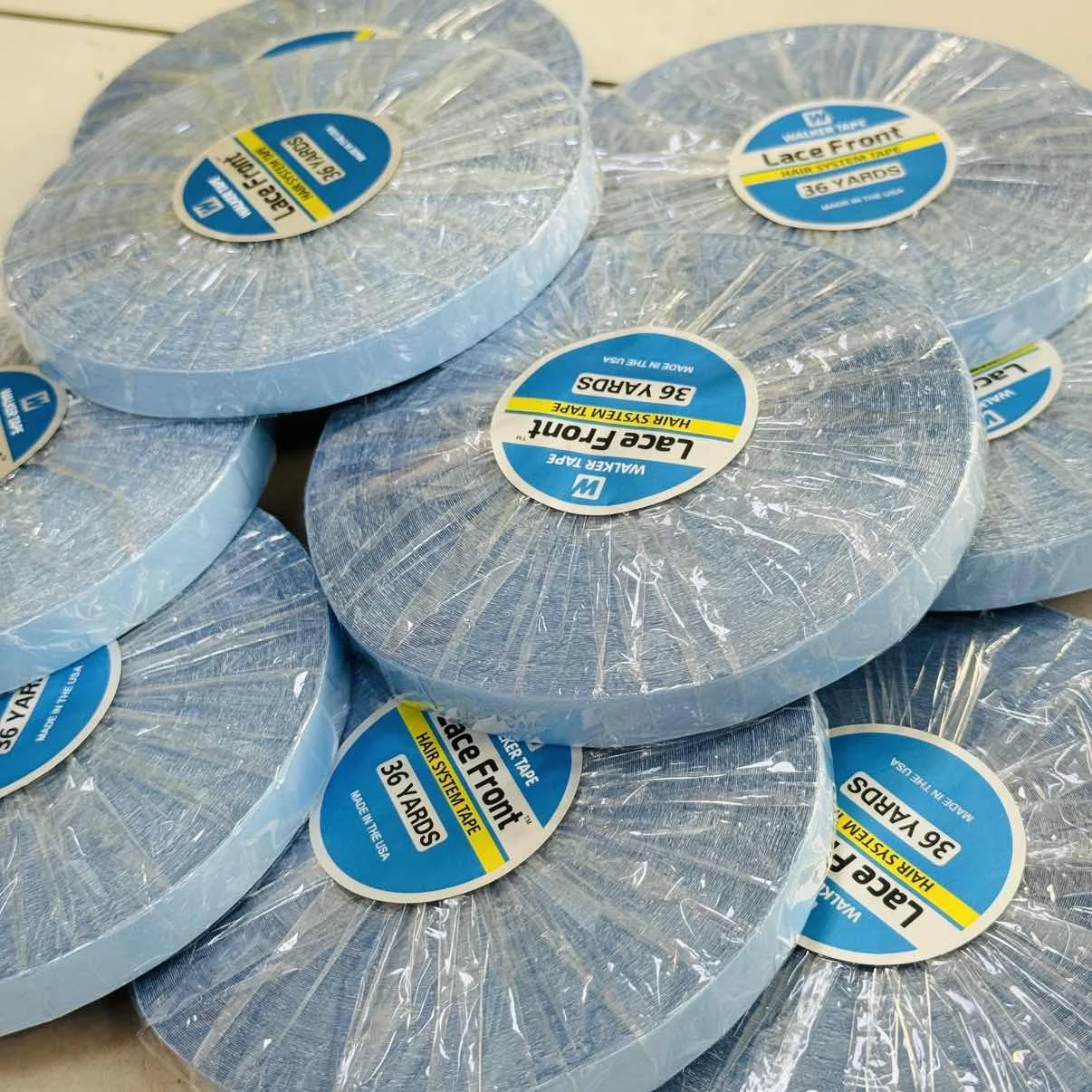 

1 рулон, 36 ярдов, кружевная передняя лента для волос Walker, двухсторонняя клейкая лента для кружевных париков, парик, наращивание волос