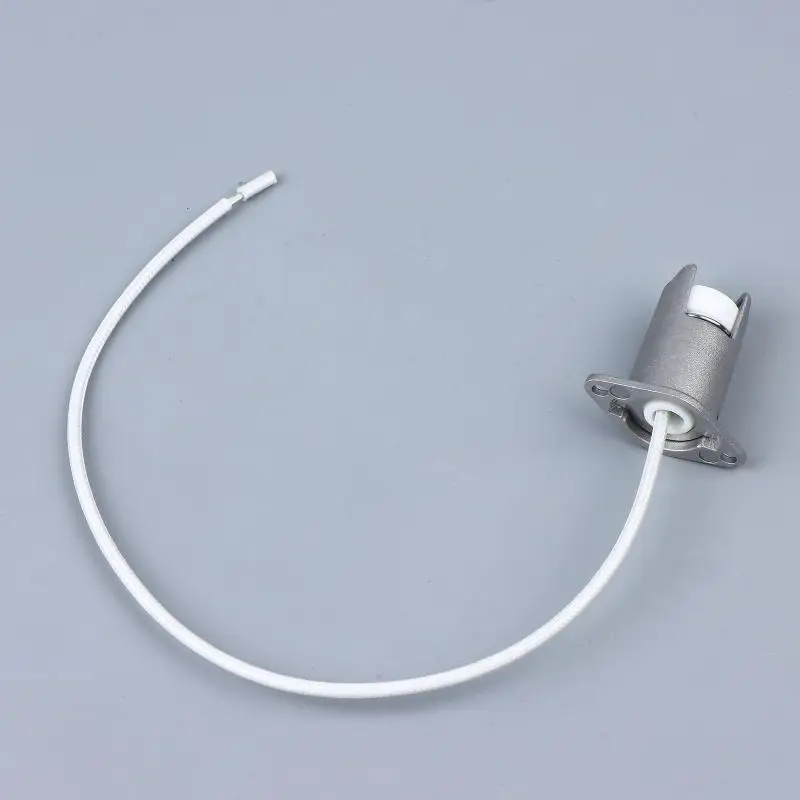 Metal Chandelier Lamp Holder Aging Metal Fittings R7S Lamp Holder Lamp Holder Iodine Tungsten Lamp Top Ceramic Lamp Holder