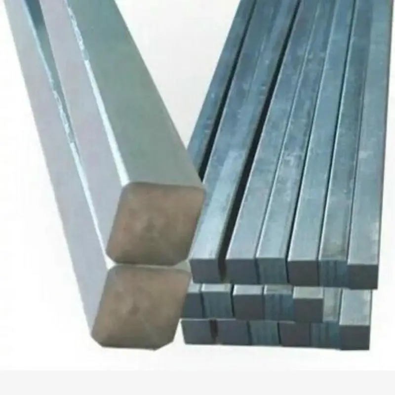 1 Stuks 250Mm/500Mm Lengte Titanium Vierkante Bar Vierkant Titanium Met Titanium Legering Vierkante Bar Vierkante Bar