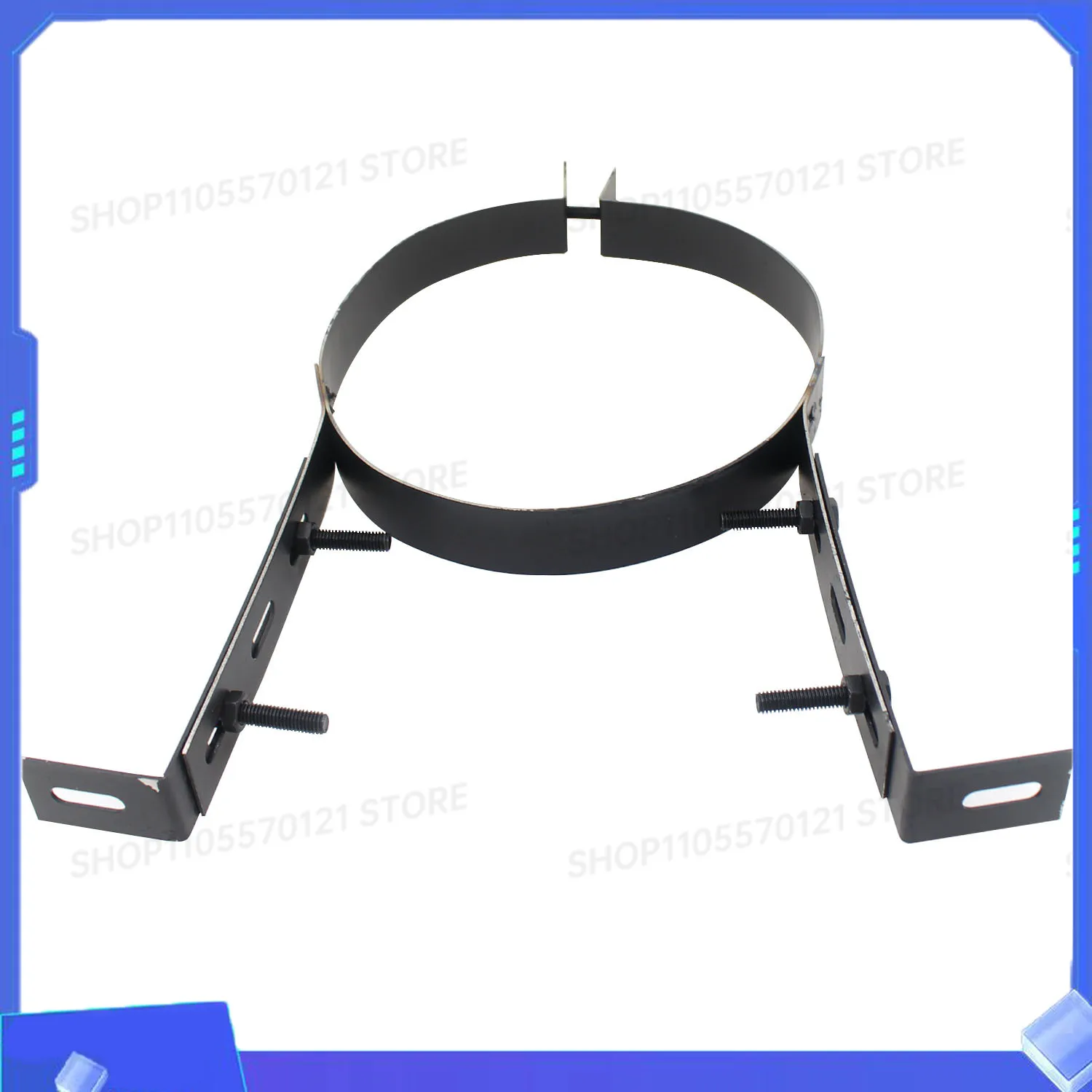chimney pipe bracket for fireplace extractor smoke pipe fixing bracket flue liner clamp stainless steel stove tube support clip