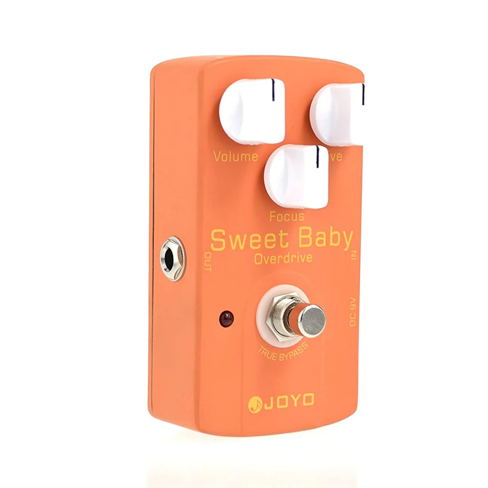 JOYO JF-36 SWEET BABY Overdrive กีต้าร์ Push Clean Channel to Overdrive Low Gain แบบไดนามิก Overdrive เหยียบ