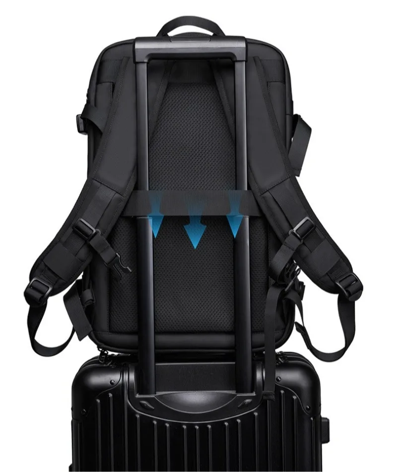 Men's Backpack Vacuum Compression Backpack Multifunctional Computer Bag A Large-capacity Expandable Travel Bag