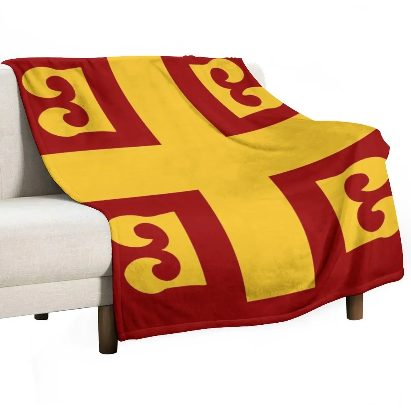 

Byzantine Flag Throw Blanket For Decorative Sofa blankets ands Flannel for babies Blankets