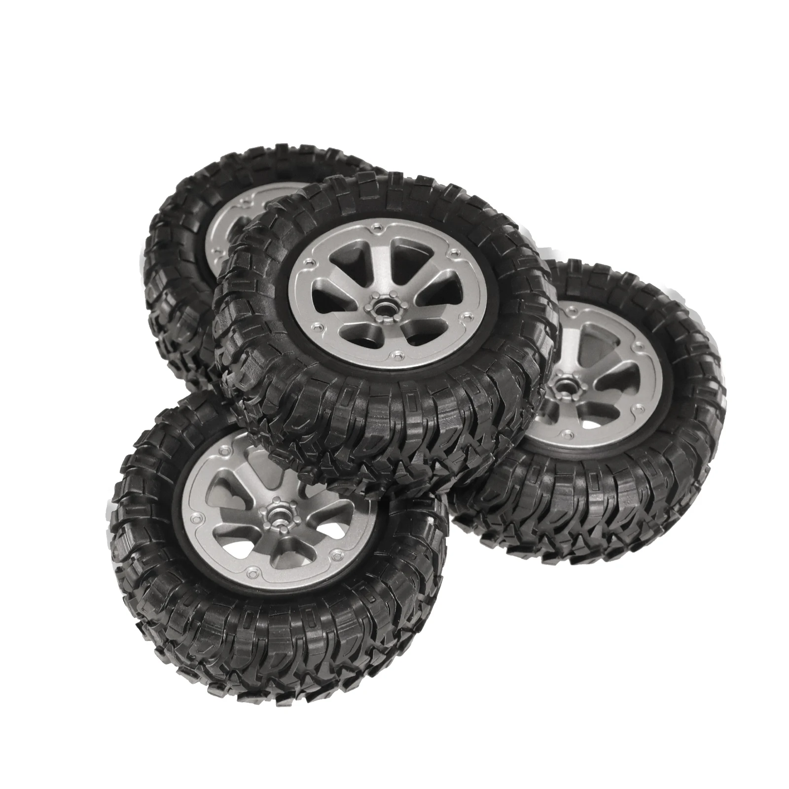 4pcs 73mm Tire Wheel Tyre for MN D90 MN98 MN99s WPL C14 C24 C24-1 C34 C54 B14 B24 B16 B36 Fayee FY002 FY003 RC Car Upgrade Parts