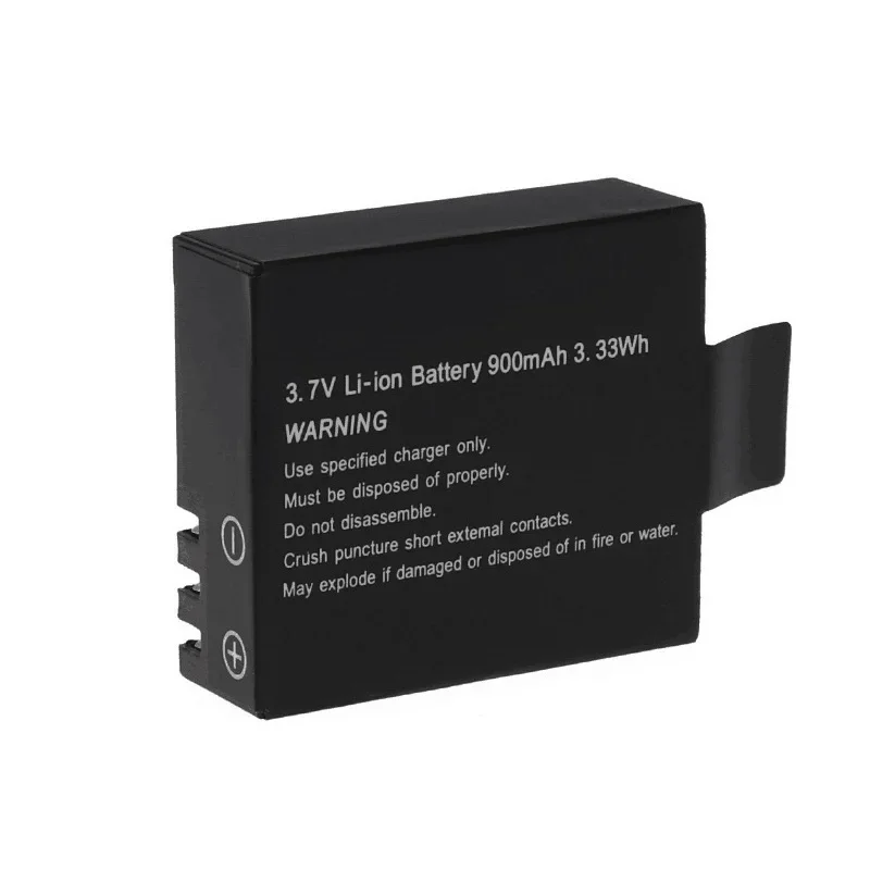 900mAh SJ4000 rechargeable Battery For SJCAM SJ4000 M10 SJ5000 SJ5000X For EKEN H9 H9R H8R H8 GIT PG900 action camera batteria