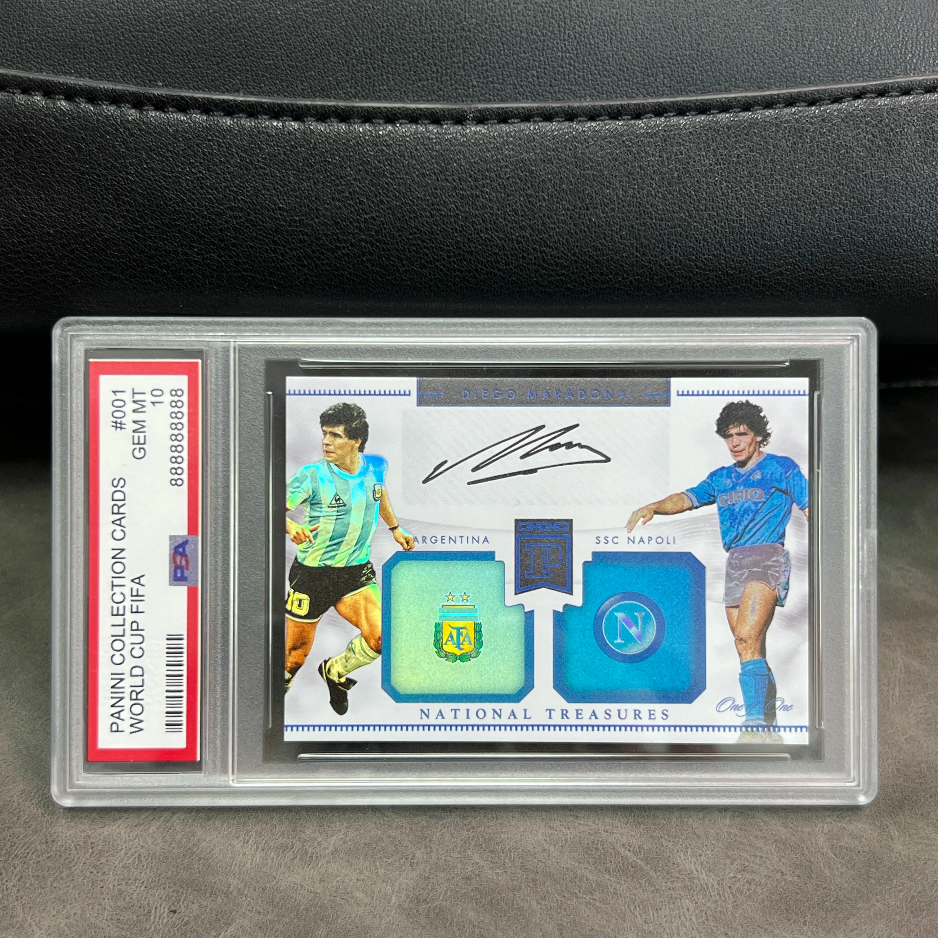 DIY Homemade panini Football collectible cards Card brick series Messi Haaland Maradona High-quality collectible cards view 4