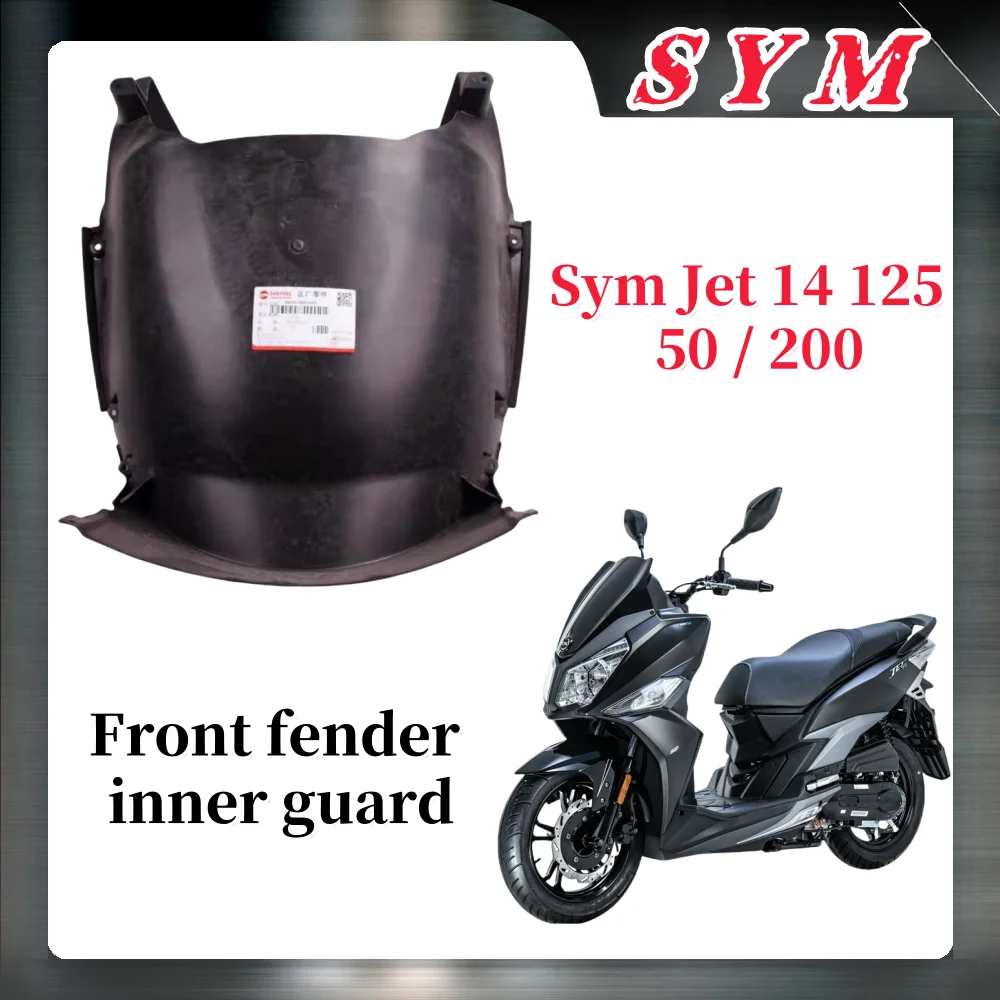 For Sym Jet 14 125 / 50 / 200 Motorcycle Front Fender Inner Fender Front Wall for Sym Jet 14 125 / 50 / 200