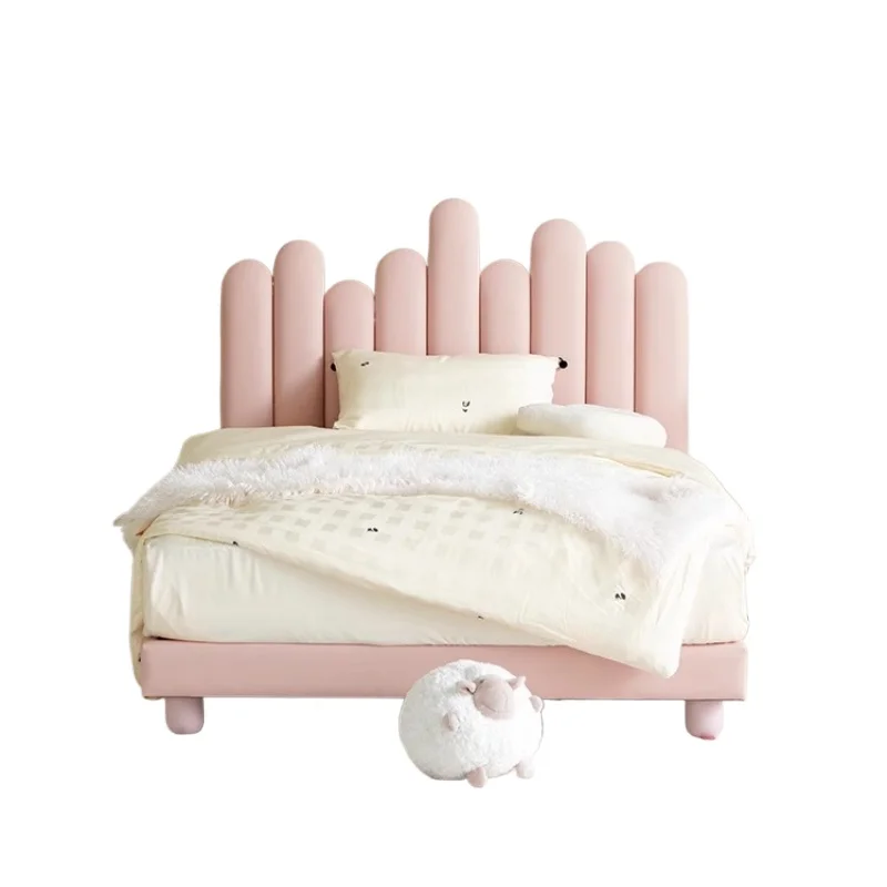 

All solid wood children's bed, environmentally friendly and safe, solid wood bed board, boys and girls bed second bedroom