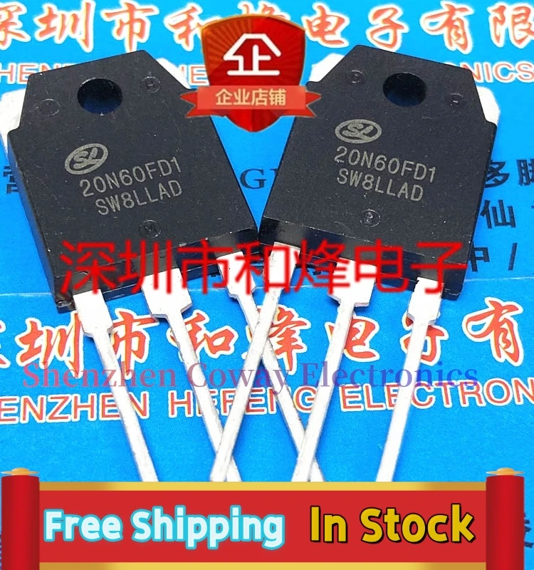 10PCS-30PCS  20N60FD1 SGT20N60FD1PN SGT40N60FD2PN 40N60FD2  In Stock Fast Shipping