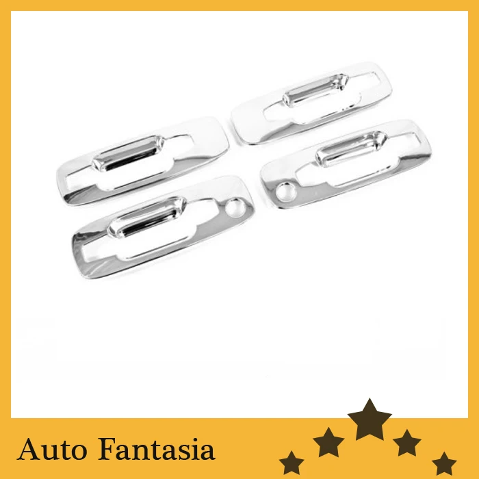 

Хромированная крышка дверной ручки для Nissan X-Trail 01-07-Бесплатная доставка