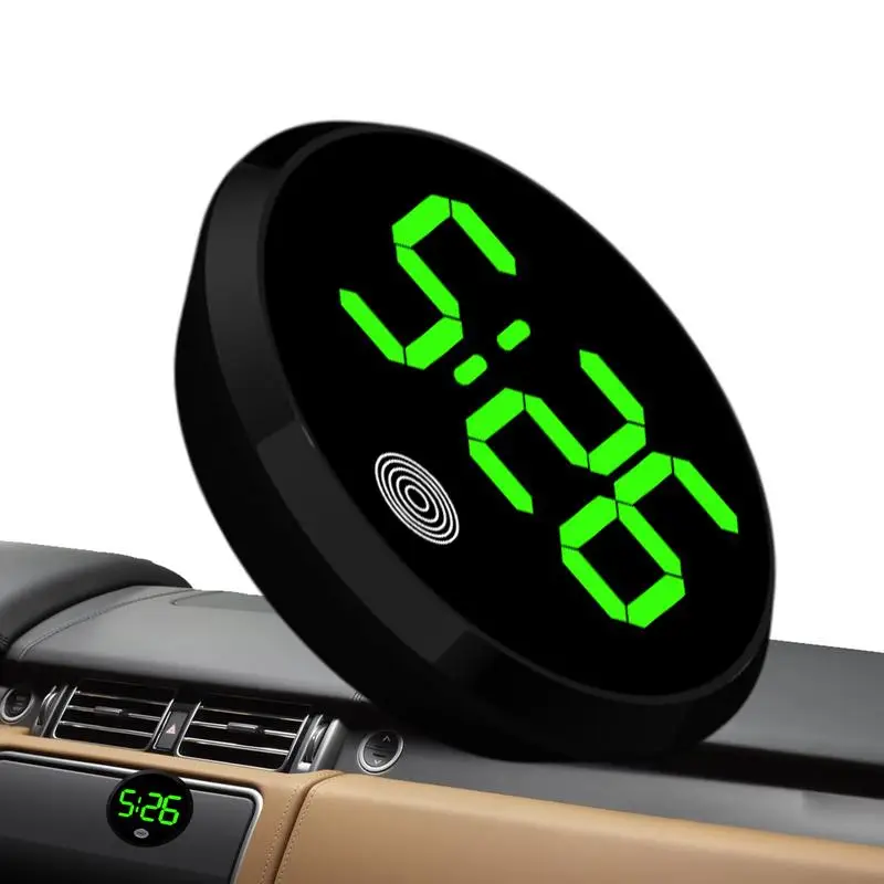 

Digital Watch For Car Dashboard Automotive Night Watch Touch-Activated Automotive Night Watch Creative Vehicle Dashboard Clock