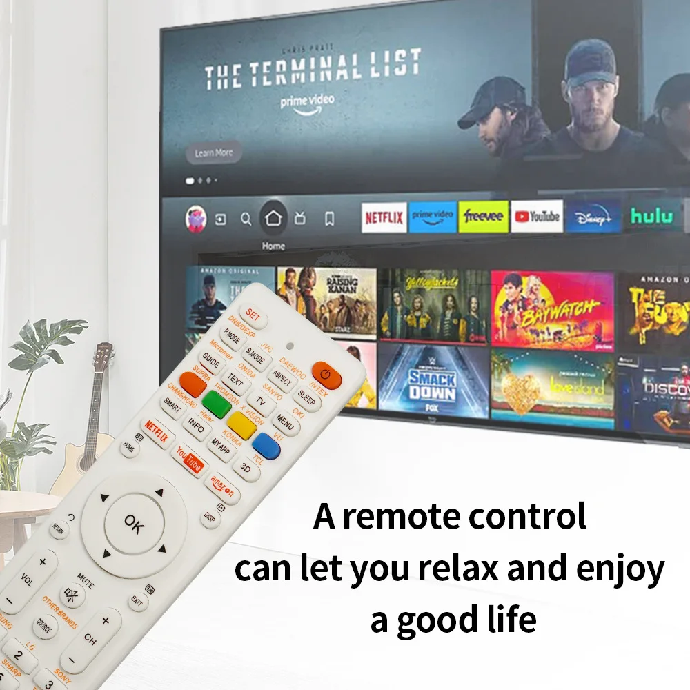 ABS Replacement Universal Remote Control RM-L1130+X PLUS