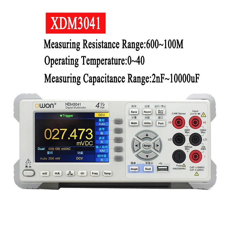 OWON XDM3041: La Mejor Multímetro de Banco con Transmisión WiFi para Técnicos Profesionales y Aficionados