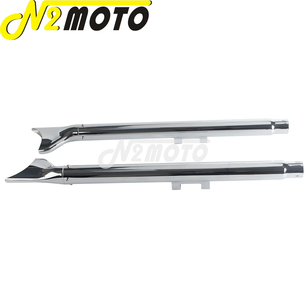 For Harley Softail Slim Deluxe Breakout Standard FLSS FLSTFBS FXSB 2007-17 Motorcycle Dual Exhaust Muffler Pipe 33 36 39 42 Inch