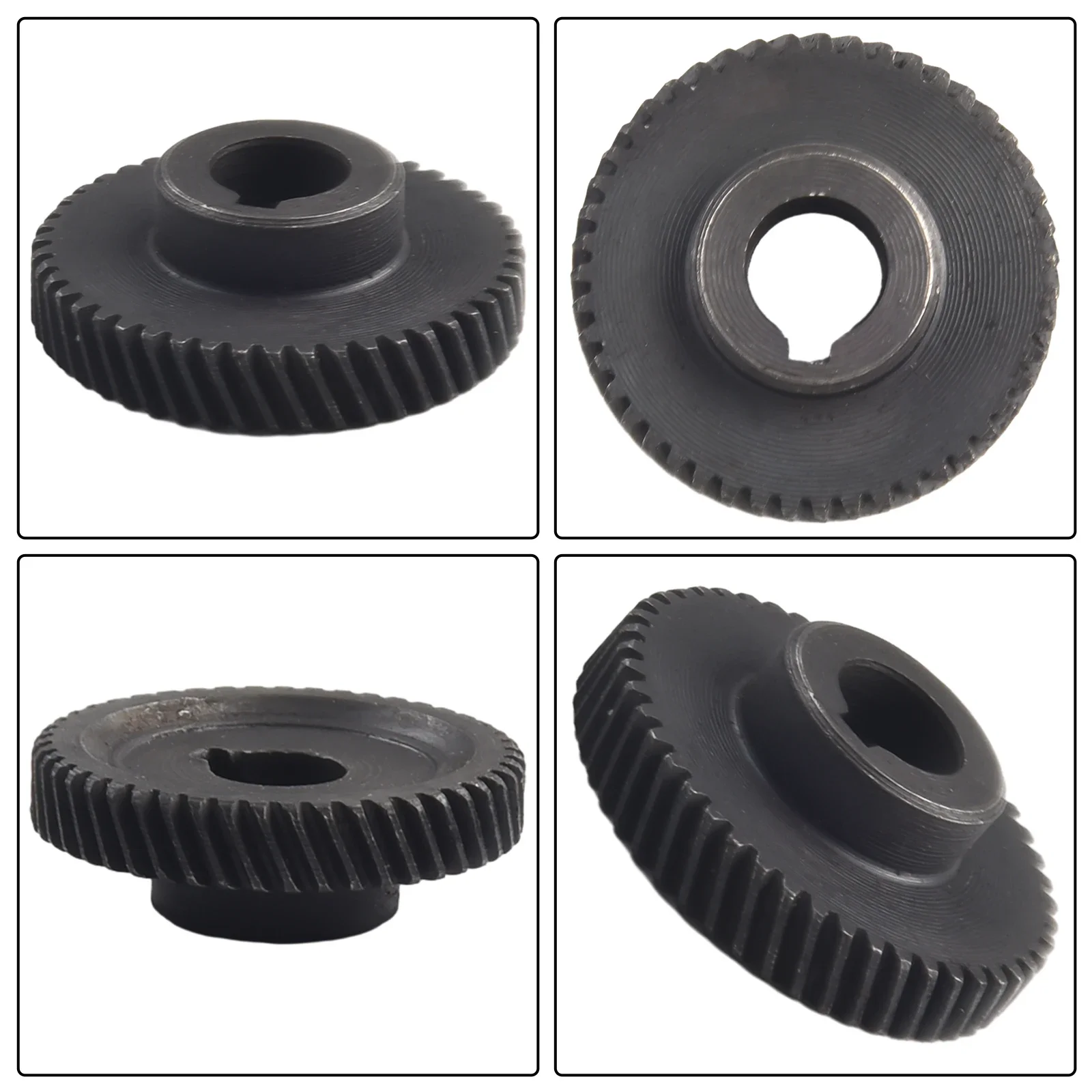 

New Practical Helical Gear Pinion Replacement Unused Useful Replace Old 1Pc Easy To Use Gears Grey High Quality