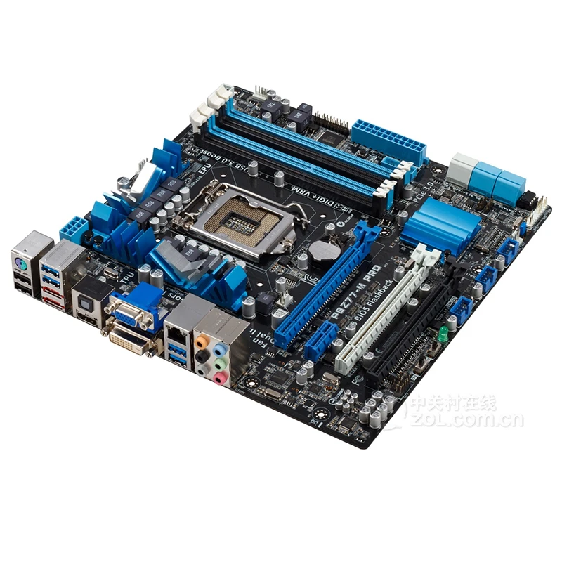 Imagem -02 - Pro Placa-mãe Lga1155 Lga 1155 Ddr3 32gb Usb 2.0 Usb 3.0 Sata3 Desktop Mainboard Original Intel-z77 P8z77-m