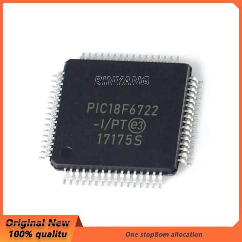 PIC18F6722-I/PT PIC18F67J11-I PIC18F67J90-I PIC18F67J60-I PIC18F67J10-I PIC18F67J50-I (MCU/MPU/SOC) IC Chip