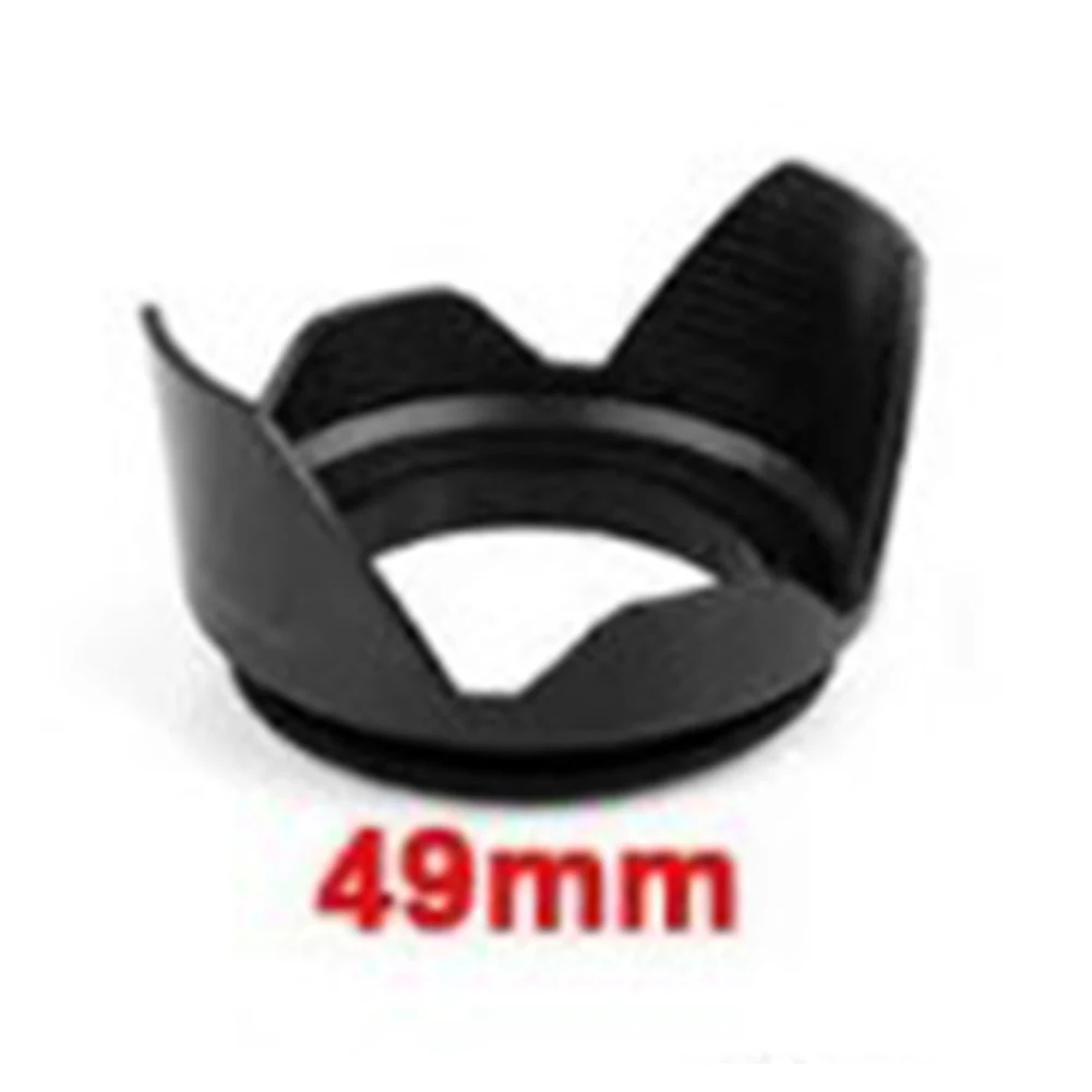 

Camera Lens Hoods 49mm 52mm 55mm Screwed Flower Petal Sunshade Lens Hood Protector For Camera Accessories