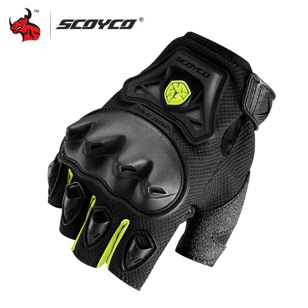 SCOYCO Anti-drop Motorcycle Gloves Breathable In Summer Windproof Cycling Multicolor Gloves Motorcycle Accessories Equipment