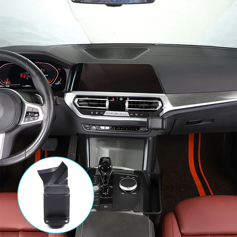 

For BMW 3 Series F30 2020-2022 Car Center Console Air Outlet Right Side Phone Holder ABS Automotive Phone Holder Accessories