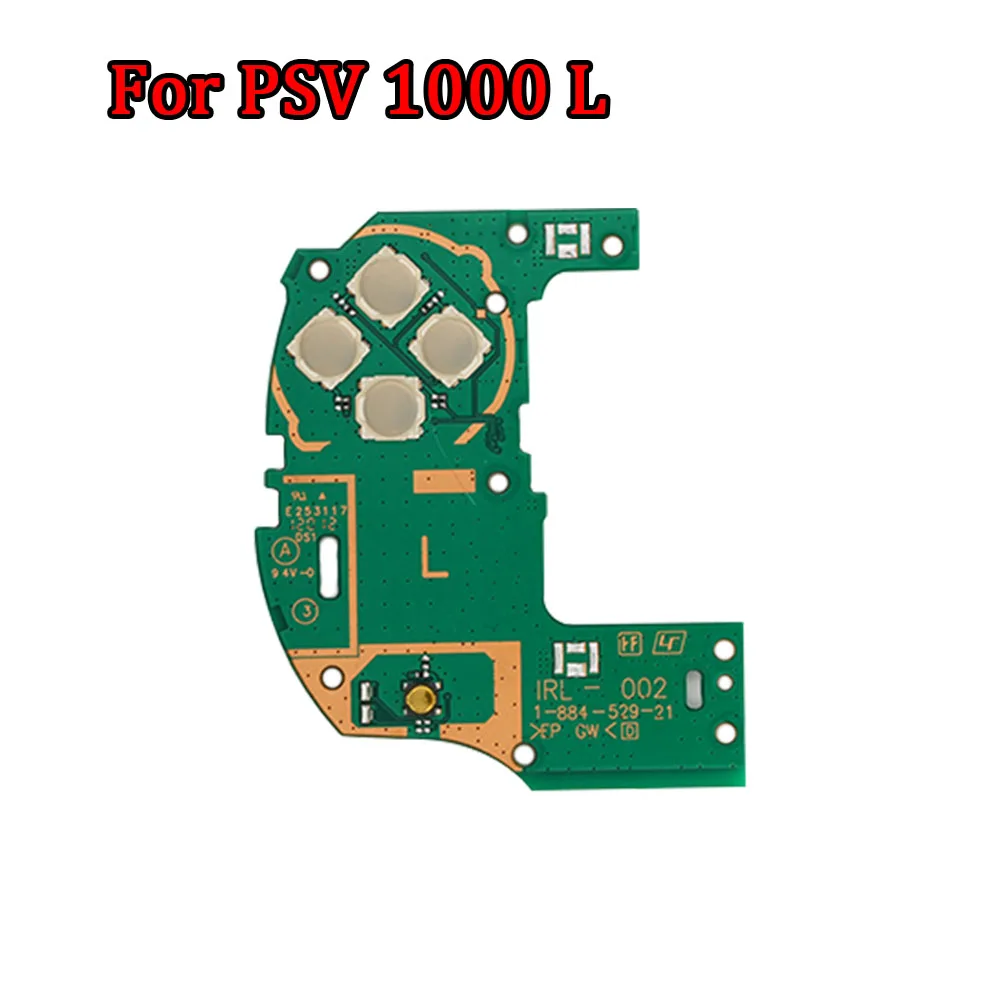 Rasa asli kiri kanan mulai pilih papan tombol sirkuit untuk Sony PlayStation VITA PSV 1000/2000 pengganti Keypad konsol