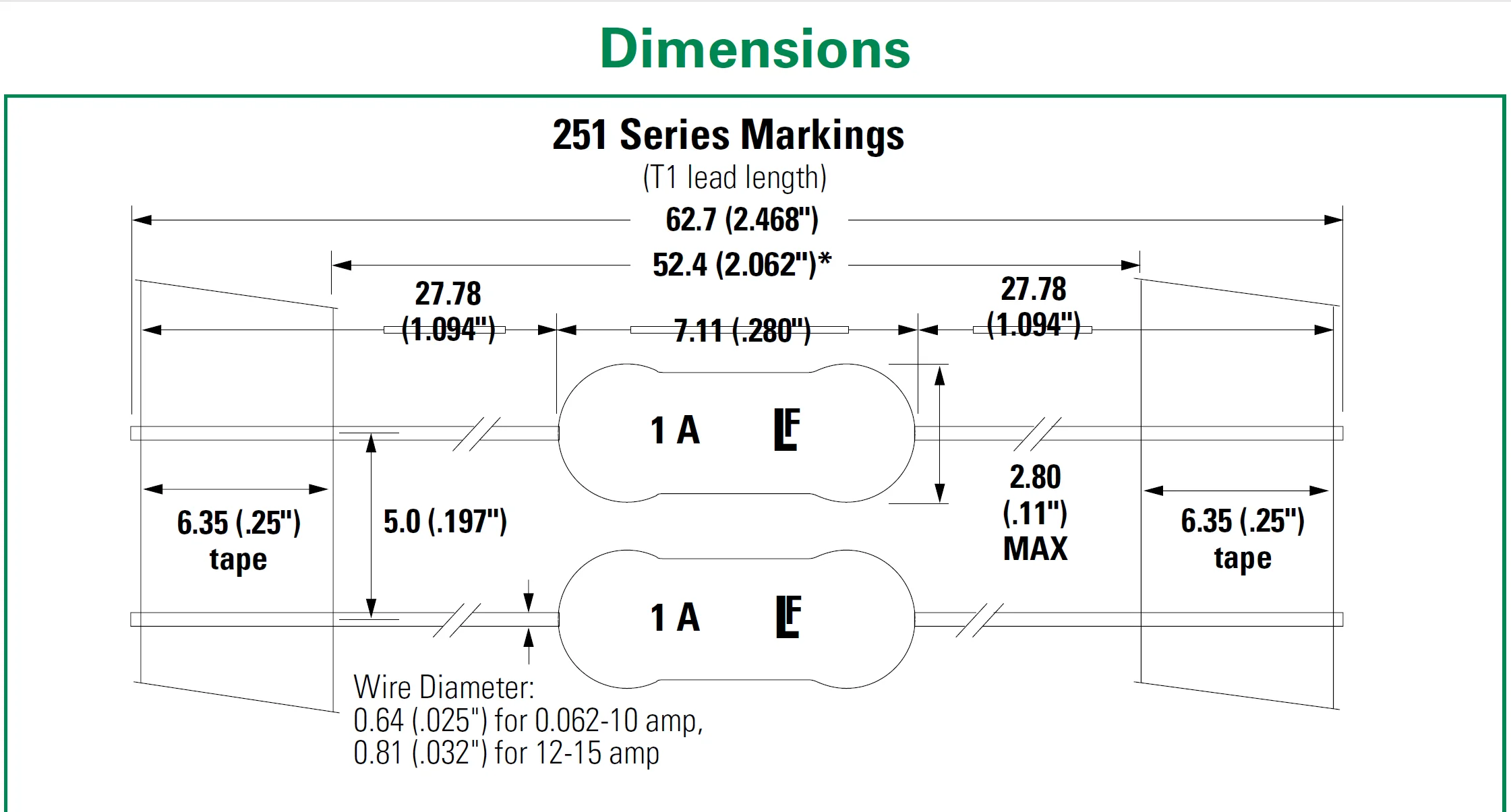 10 قطعة littelفتيل 500mA 0.5A 1/2A 125 فولت 251 سلسلة بيكو فيوز سريعة جدا المفعول الفرعية محوري الرصاص الصمامات 0251.500NRT1L 2x7mm #2
