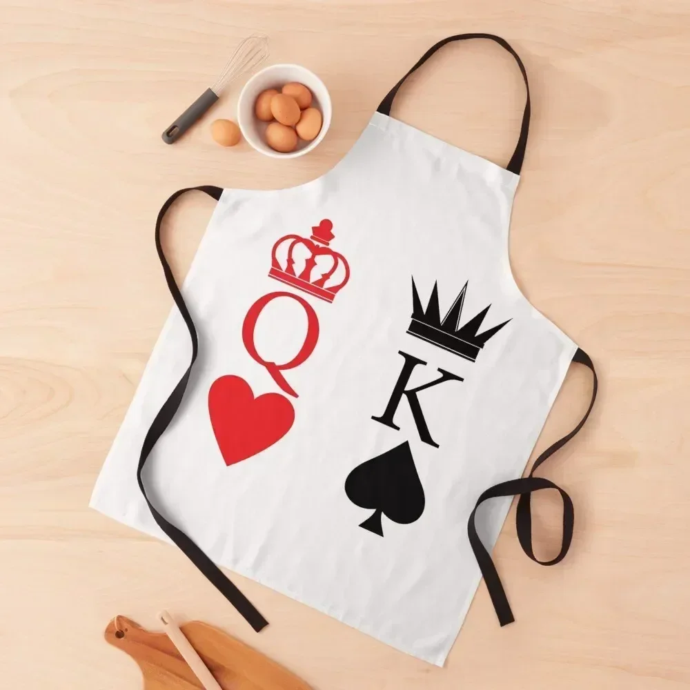 

Queen King Apron Customizable manicurist Household Items Useful for home useful pieces Apron