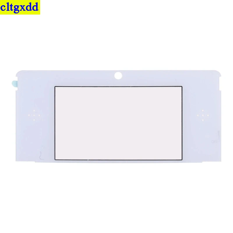 cltgxdd 1piece FOR 3DS game console top plastic/glass mirror LCD screen display cover repair and replacemrs on the top