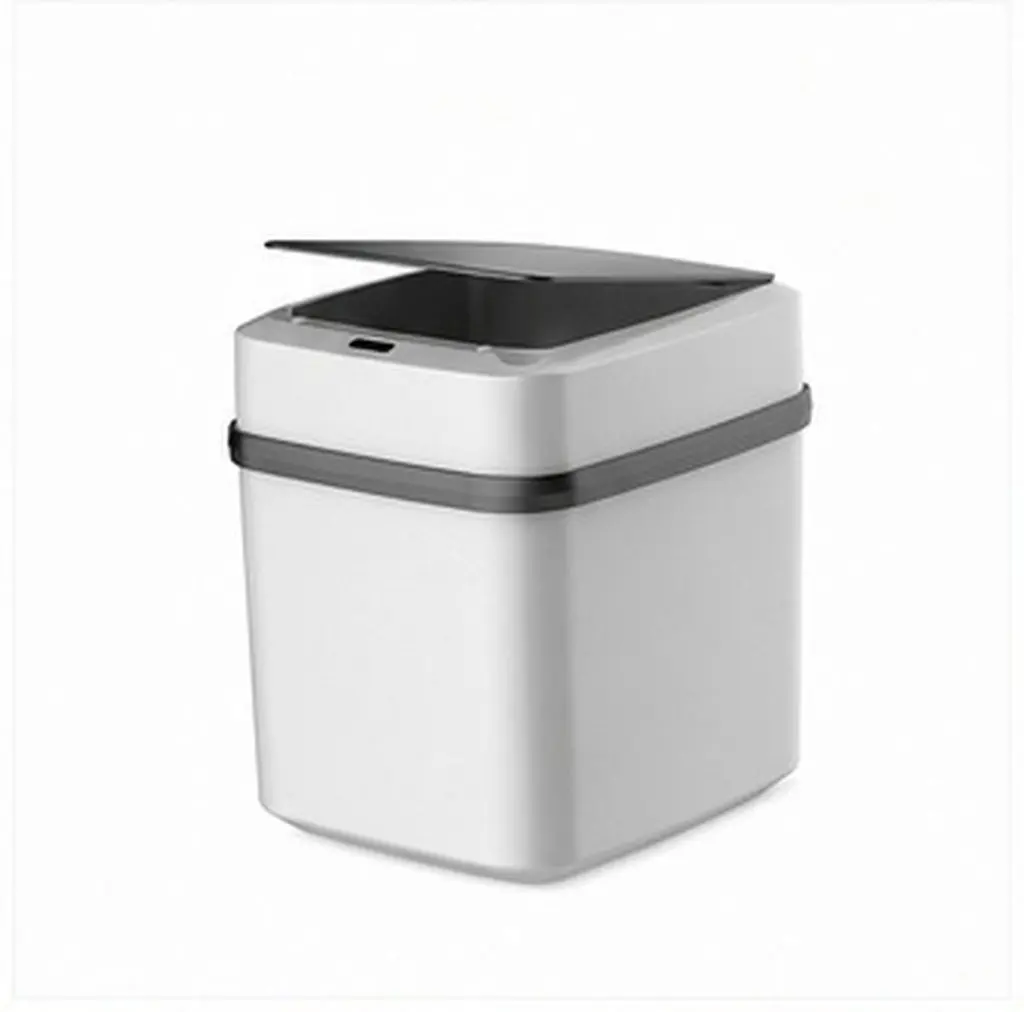 1Pcs Smart Trash Can Automatic Sensor Lid Touchless Dustbin 6-8 Months Battery Life Silent Operation Large Capacity for Kitchen