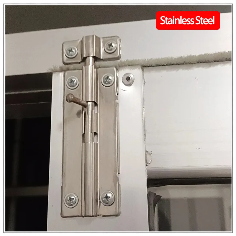 

Stainless Steel Door Hinges for Industrial Electrical Automation Equipment - Indoor Door Latch Buckle with Springs